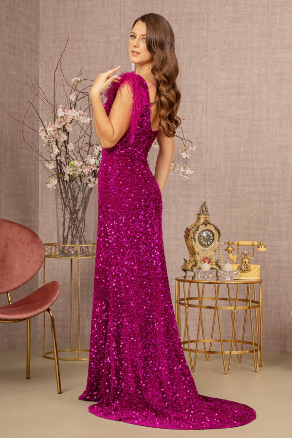 Sequin Velvet Mermaid Dress