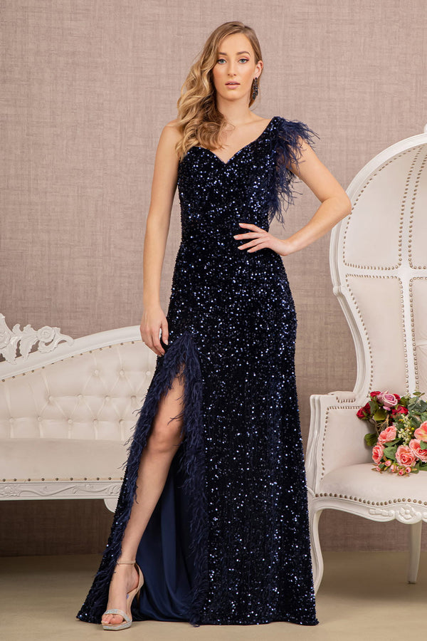 Sequin Velvet Mermaid Dress